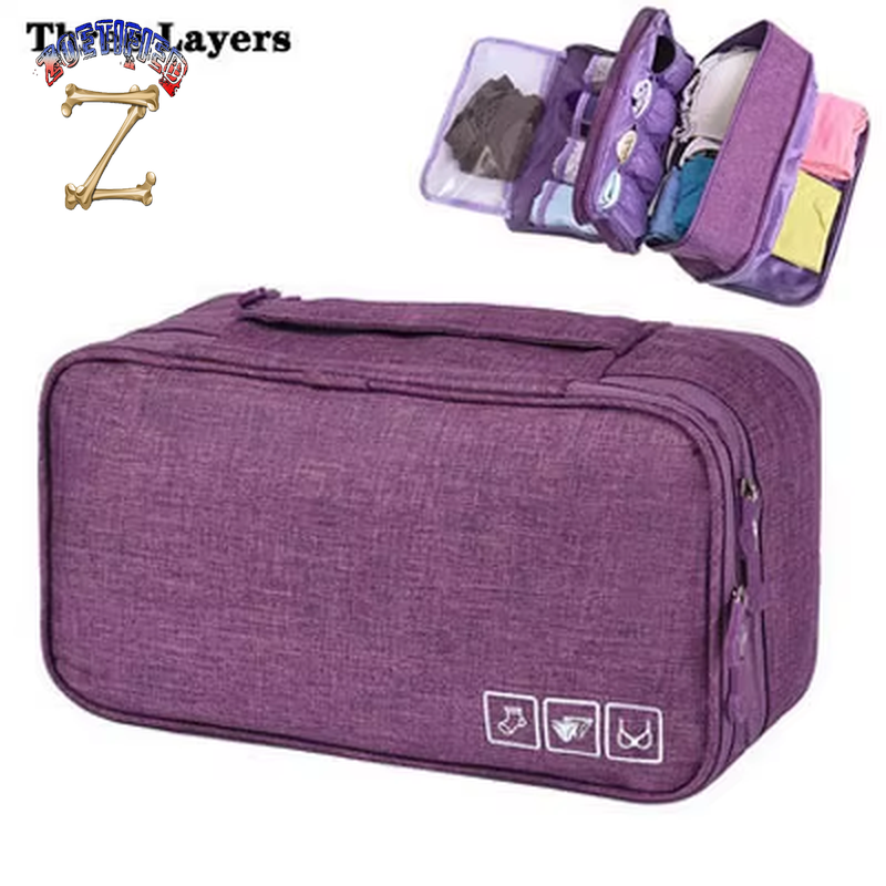 Daily Travel Storage Bag for Underwear Cosmetics Makeup Travel Organizer Bag Wardrobe Closet Clothe Pouch Socks Panties Bra Bags