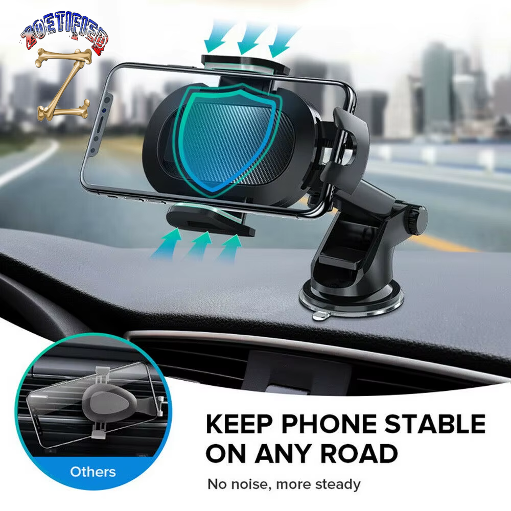 Universal Sucker Car Phone Holder Mount Stand GPS Telefon Mobile Cell Support for Xiaomi Huawei Iphone 12 11 Pro Max X 7 8 Plus