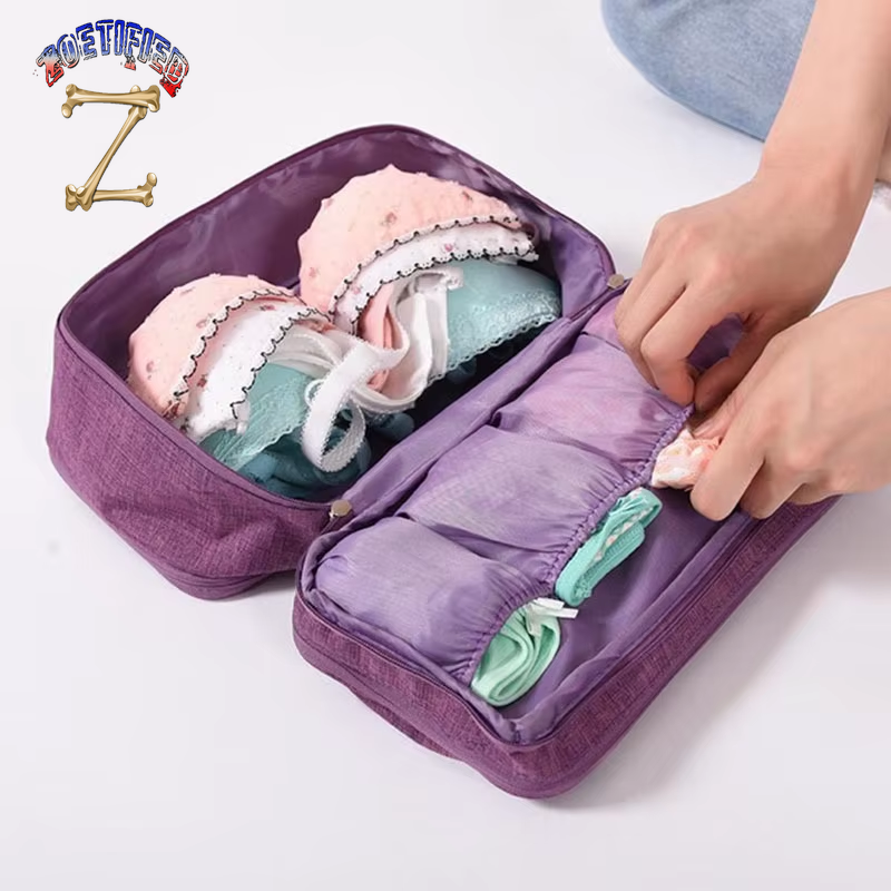 Daily Travel Storage Bag for Underwear Cosmetics Makeup Travel Organizer Bag Wardrobe Closet Clothe Pouch Socks Panties Bra Bags