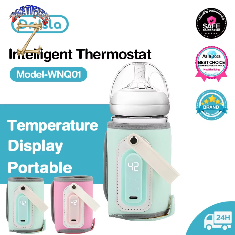 Portable Baby Bottle Warmer Feeding Bottle Heat Keeper Travel Warmer Cover USB Heater Outdoor Bottle Warmer