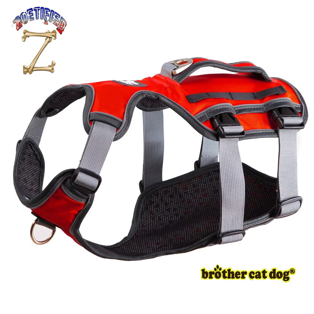 ON SALE Dog Harness Training Vest for Medium Big Dogs Adjustable Strong Outdoor Adventure Travel Harness Pitbull Dropshipping