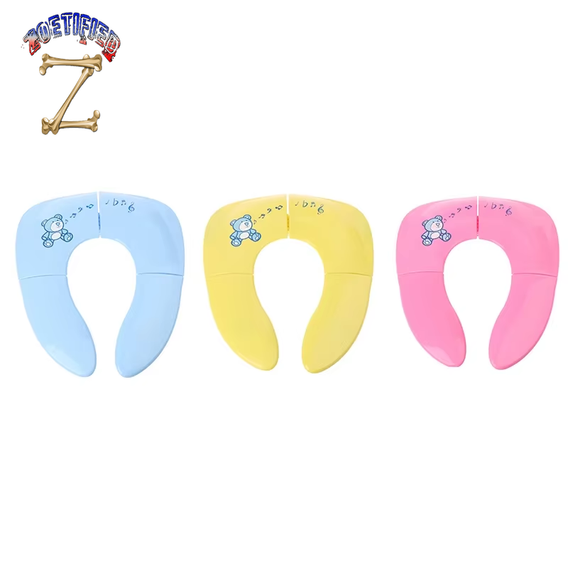 Baby Travel Toilet Training Seat Folding Potty Seat Toddler Portable Kids Travel Potty Seat Pad Urine Assistant Cushion